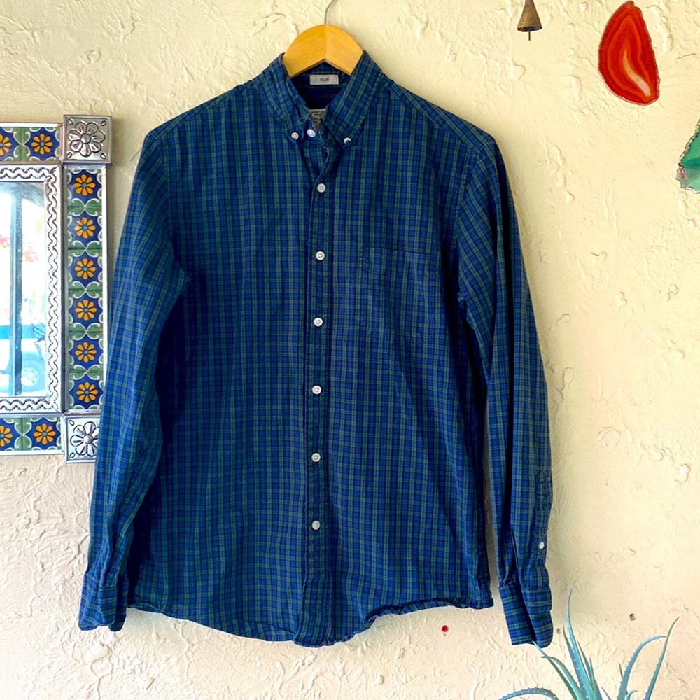 J. Crew Mens Slim Fit Button Down size M